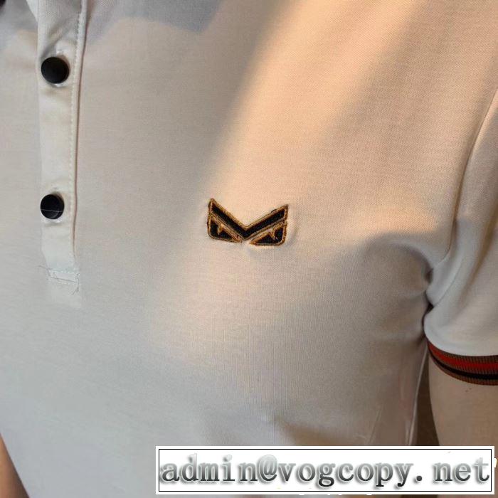 2019春夏トレンドアイテム まずは定番！人気アイテム  FENDI フェンディ 半袖Tシャツ 2色可選