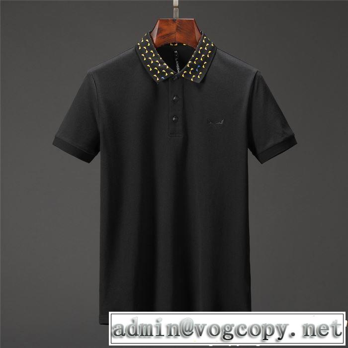 きれいめ上品に FENDI フェンディ 半袖Tシャツ 2色可選 2019春夏の大注目トレンド 今年の夏は着こなし
