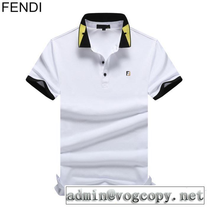 る春夏おすすめの人気商品 2019年春夏のトレンドアイテム FENDI フェンディ 半袖Tシャツ 3色可選
