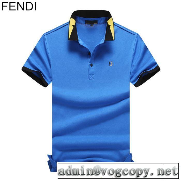 る春夏おすすめの人気商品 2019年春夏のトレンドアイテム FENDI フェンディ 半袖Tシャツ 3色可選