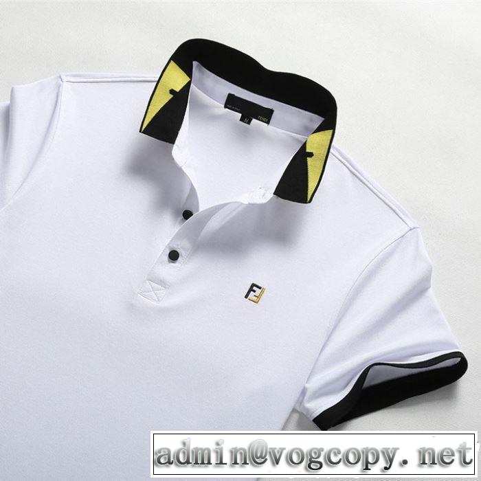 る春夏おすすめの人気商品 2019年春夏のトレンドアイテム FENDI フェンディ 半袖Tシャツ 3色可選