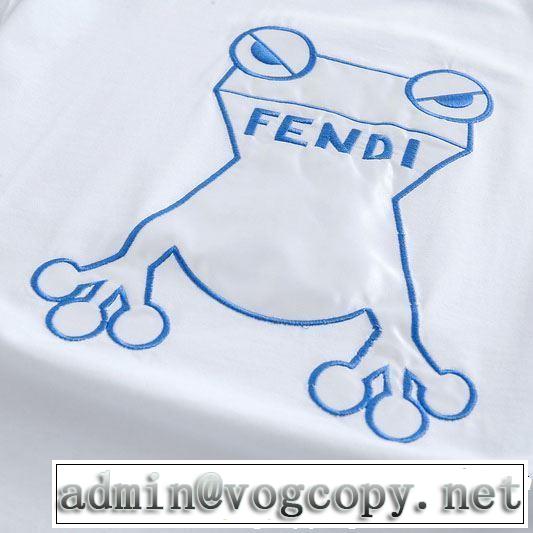 今季流行りの人気新作 FENDI フェンディ 半袖Tシャツ 3色可選 春夏の流行り2019新品 夏キレ味をプラス