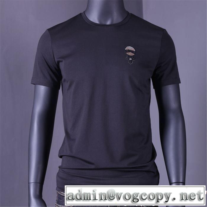 FENDI フェンディ 半袖Tシャツ 2色可選 春夏シンプルファッションでOK！ 2019春夏も引き続きトレンド