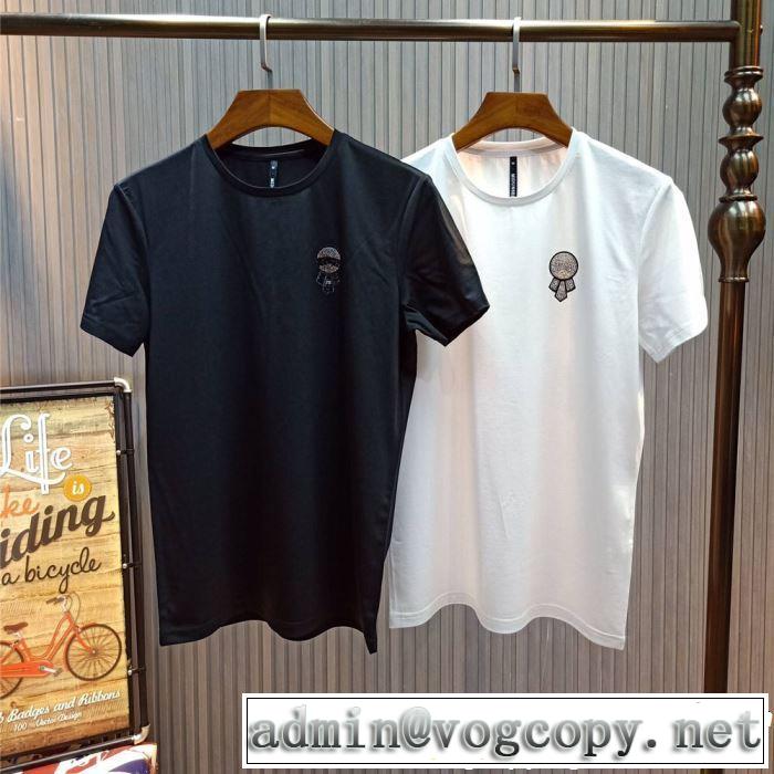 FENDI フェンディ 半袖Tシャツ 2色可選 春夏シンプルファッションでOK！ 2019春夏も引き続きトレンド