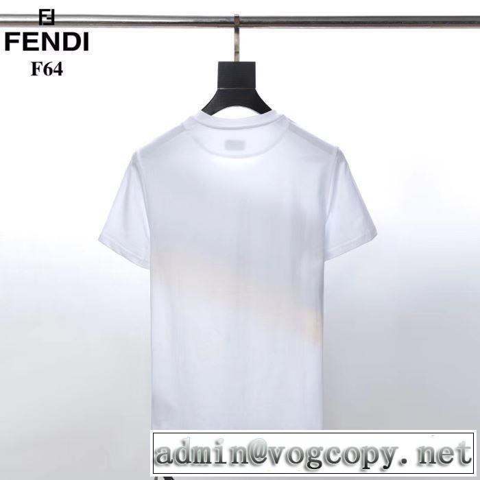 FENDI 最終価格セール Tシャツ/半袖 2色可選人気商品 2019限定 男性に人気 フェンディ ブランドの話題の新作も！