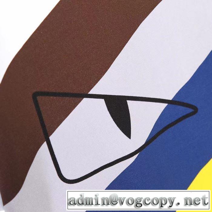 FENDI 最終価格セール Tシャツ/半袖 2色可選人気商品 2019限定 男性に人気 フェンディ ブランドの話題の新作も！