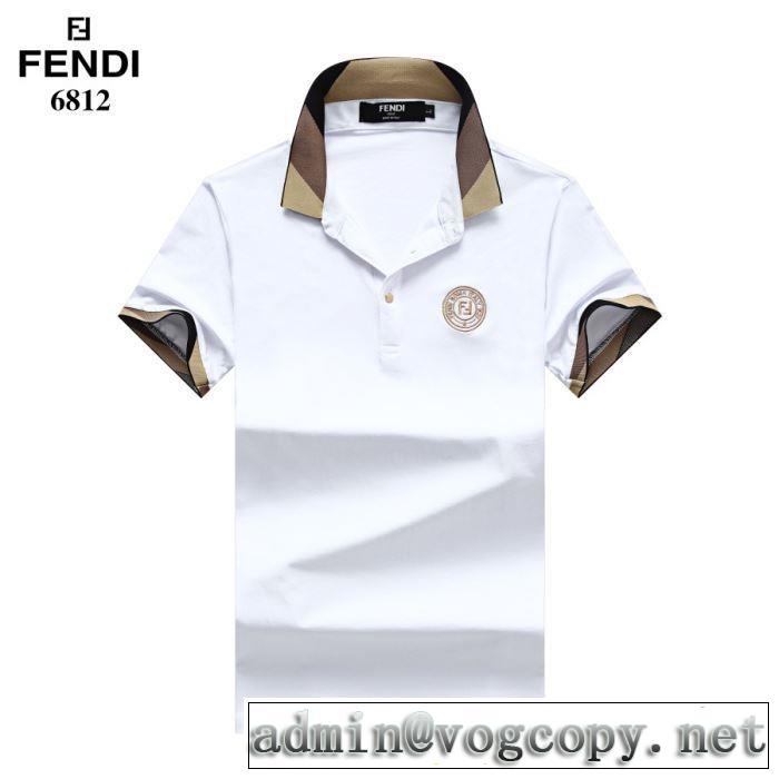 夏らしい抜け感を演出し FENDI Tシャツ/半袖 3色可選 フェンディ 2019春夏のトレンド新商品きちんと感をプラス