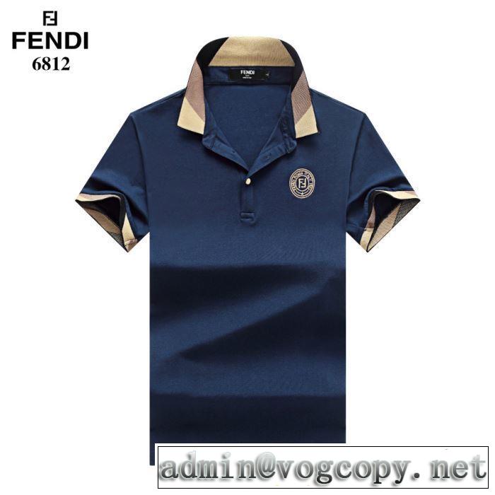 夏らしい抜け感を演出し FENDI Tシャツ/半袖 3色可選 フェンディ 2019春夏のトレンド新商品きちんと感をプラス