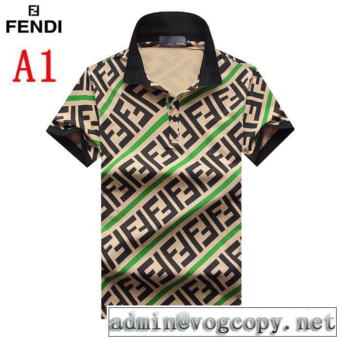 2019春夏の大注目トレンド  Tシャツ/半袖 2色可選 フェンディ洗練された印象に FENDI