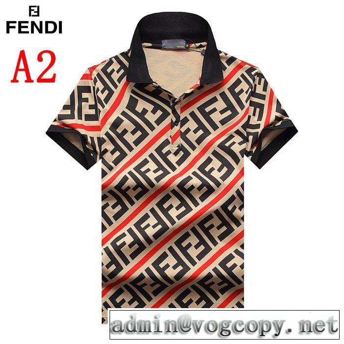 2019春夏の大注目トレンド  Tシャツ/半袖 2色可選 フェンディ洗練された印象に FENDI