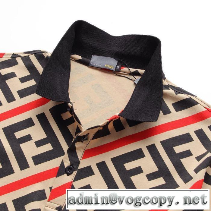 2019春夏の大注目トレンド  Tシャツ/半袖 2色可選 フェンディ洗練された印象に FENDI