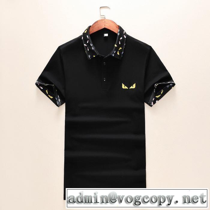 FENDI 知的な夏のスタイル Tシャツ/半袖 2色可選 フェンディ 【2019春夏】最新コレクション