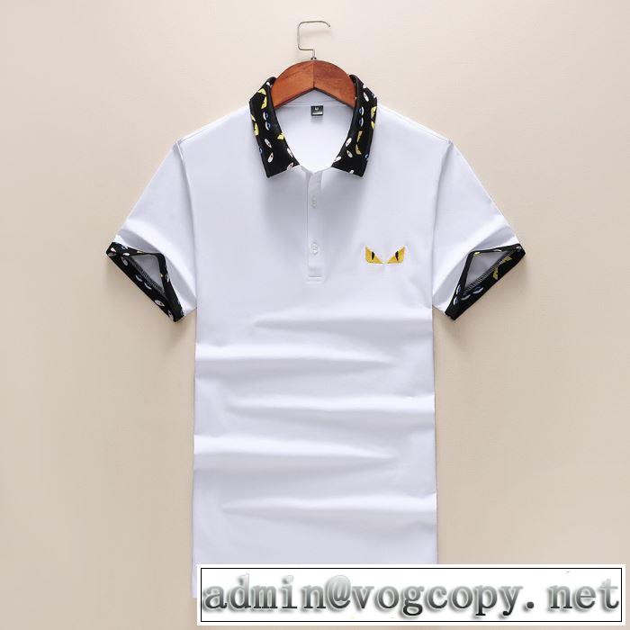 FENDI 知的な夏のスタイル Tシャツ/半袖 2色可選 フェンディ 【2019春夏】最新コレクション