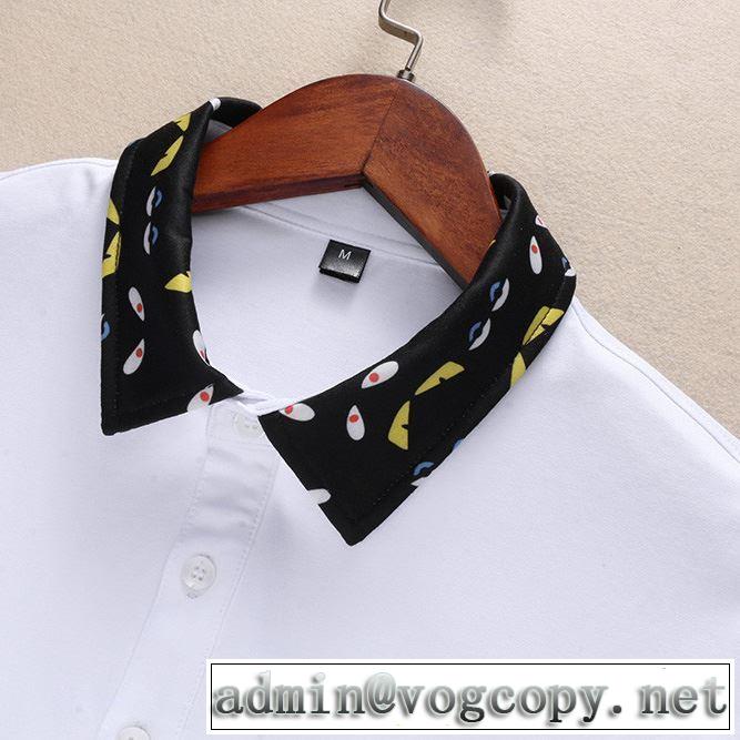 FENDI 知的な夏のスタイル Tシャツ/半袖 2色可選 フェンディ 【2019春夏】最新コレクション