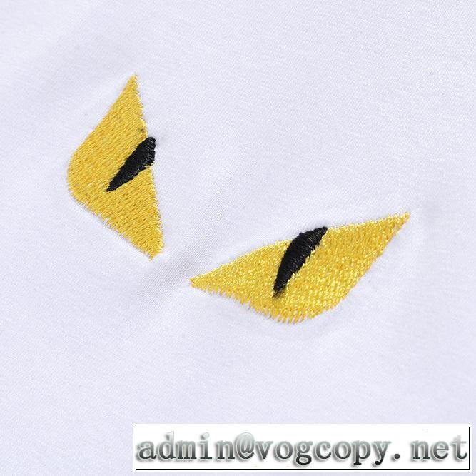 FENDI 知的な夏のスタイル Tシャツ/半袖 2色可選 フェンディ 【2019春夏】最新コレクション