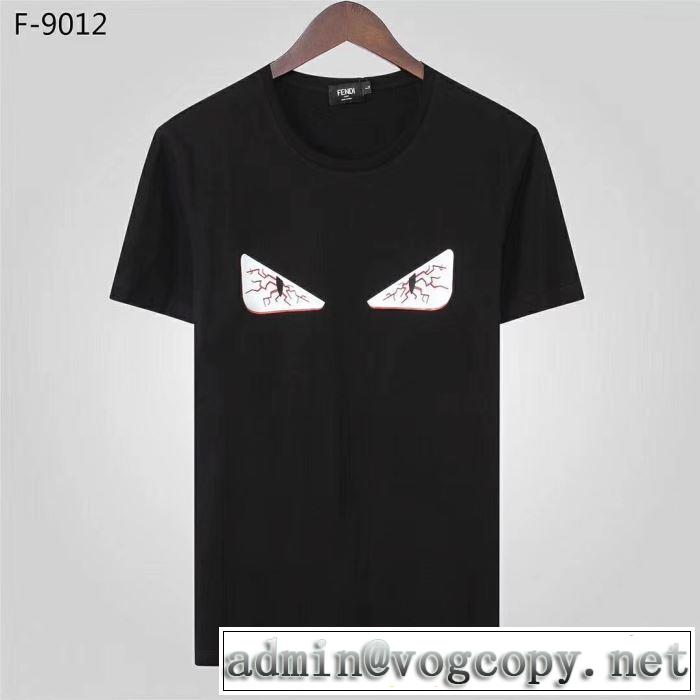 FENDI 鮮度アップブランド最新  Tシャツ/半袖 2色可選 フェンディ 2019春夏のトレンド新商品