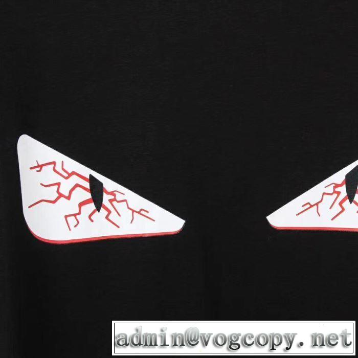 FENDI 鮮度アップブランド最新  Tシャツ/半袖 2色可選 フェンディ 2019春夏のトレンド新商品