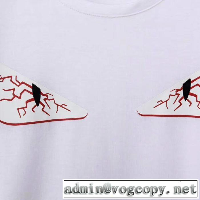 FENDI 鮮度アップブランド最新  Tシャツ/半袖 2色可選 フェンディ 2019春夏のトレンド新商品