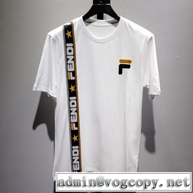 今期のトレンド定番アイテム FENDI Tシャツ/半袖 2色可選 フェンディ2019春夏のトレンド新商品
