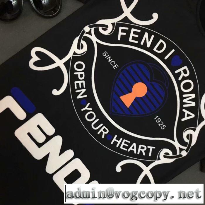 Tシャツ/半袖夏ファッションをおしゃれに楽しもう   フェンディ FENDI 春夏の流行り2019新品