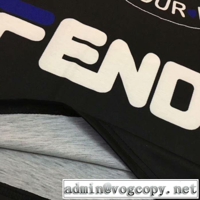 Tシャツ/半袖夏ファッションをおしゃれに楽しもう   フェンディ FENDI 春夏の流行り2019新品