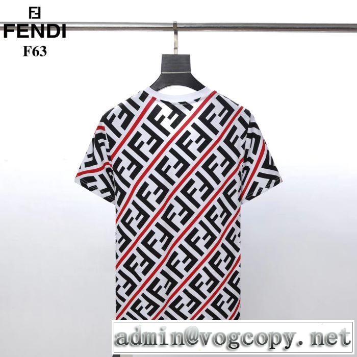 人気ストリートブランド新品 Tシャツ/半袖2019限定 男性に人気  2色可選 フェンディ FENDI