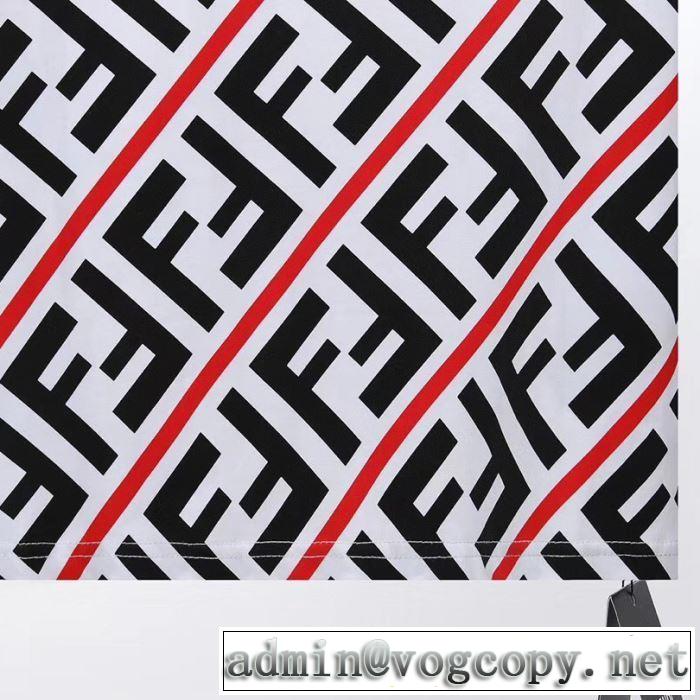 人気ストリートブランド新品 Tシャツ/半袖2019限定 男性に人気  2色可選 フェンディ FENDI
