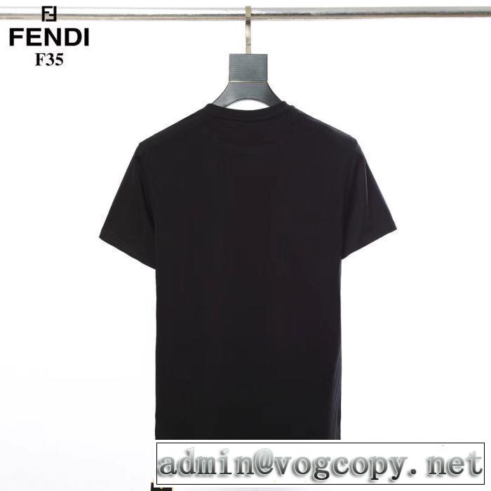 鮮度アップブランド最新 FENDI  Tシャツ/半袖 2色可選 【2019年】夏のファッション フェンディ