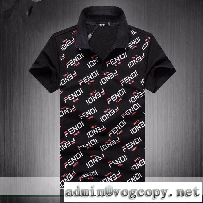 半袖Tシャツ  最新のトレンドブランド人気的 フェンディ【2019春夏】最新コレクション FENDI 3色可選 人気ストリートブランド新品