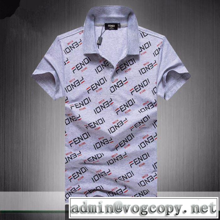 半袖Tシャツ  最新のトレンドブランド人気的 フェンディ【2019春夏】最新コレクション FENDI 3色可選 人気ストリートブランド新品