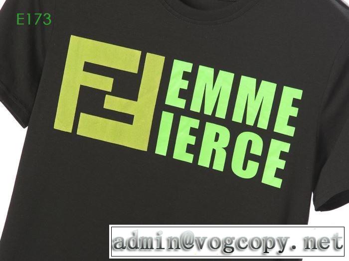 2019春夏トレンドアイテム 半袖Tシャツ 主張性もカジュアルさ フェンディ FENDI 2色可選 夏っぽさ新作アイテム