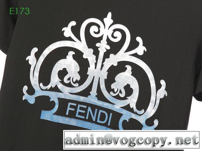 半袖Tシャツ  2019夏色っぽさ フェンディ FENDI オシャレアイテム 2色可選 おしゃれデザインも大人気