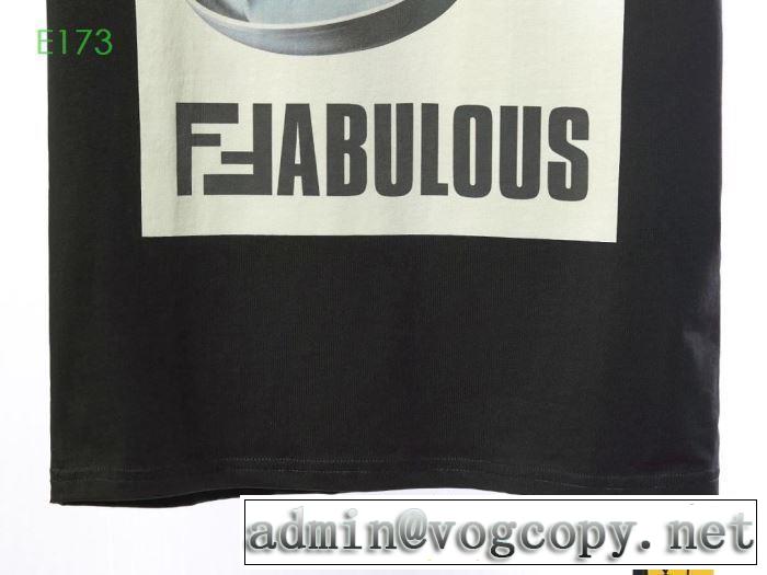 2色可選夏らしい爽やかさ  半袖Tシャツ  2019春夏も引き続き人気セール フェンディ FENDI オシャレな印象に