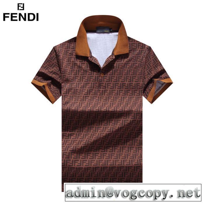 2019年春夏流行ファッション 半袖Tシャツ  フェンディファッションにトレンド  FENDI トレンド感があって涼しげ 