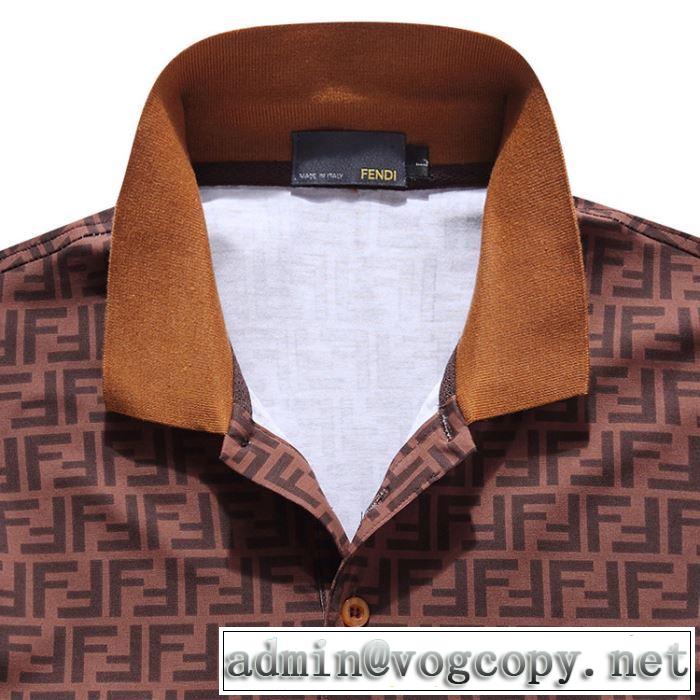 2019年春夏流行ファッション 半袖Tシャツ  フェンディファッションにトレンド  FENDI トレンド感があって涼しげ