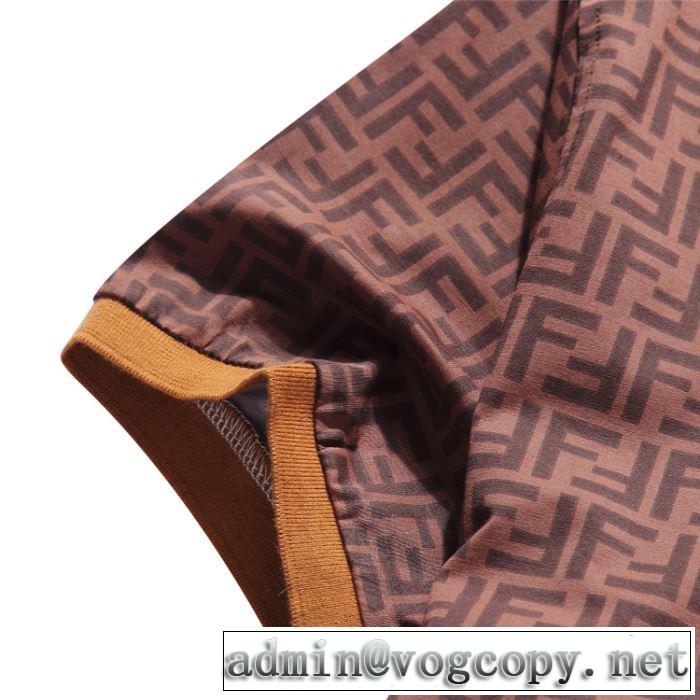 2019年春夏流行ファッション 半袖Tシャツ  フェンディファッションにトレンド  FENDI トレンド感があって涼しげ