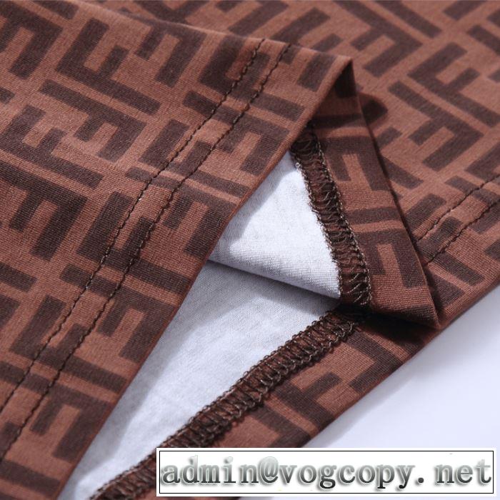 2019年春夏流行ファッション 半袖Tシャツ  フェンディファッションにトレンド  FENDI トレンド感があって涼しげ