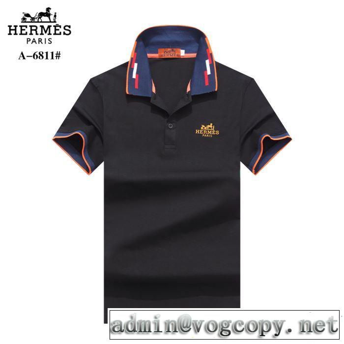 2019年の春夏に着たい エルメス HERMES透け感優しい  Tシャツ/ティーシャツ 多色可選 カジュアルさ