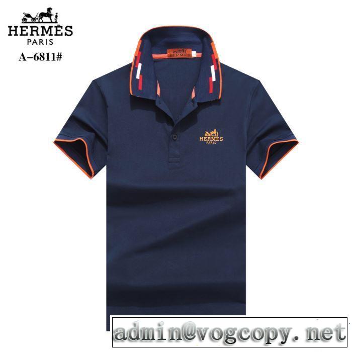 2019年の春夏に着たい エルメス HERMES透け感優しい  Tシャツ/ティーシャツ 多色可選 カジュアルさ