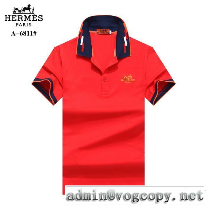 2019年の春夏に着たい エルメス HERMES透け感優しい  Tシャツ/ティーシャツ 多色可選 カジュアルさ