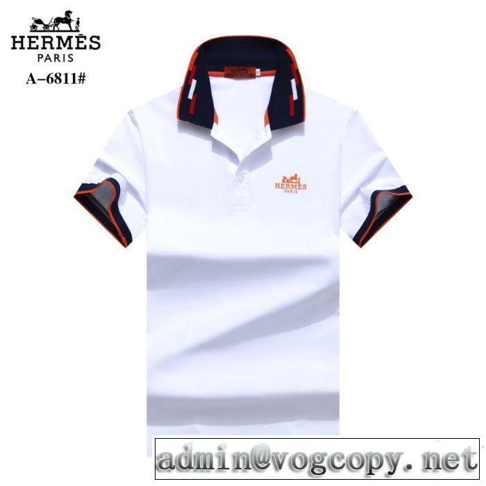 2019年の春夏に着たい エルメス HERMES透け感優しい  Tシャツ/ティーシャツ 多色可選 カジュアルさ