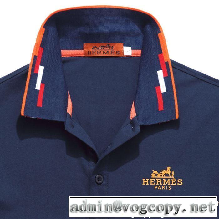 2019年の春夏に着たい エルメス HERMES透け感優しい  Tシャツ/ティーシャツ 多色可選 カジュアルさ