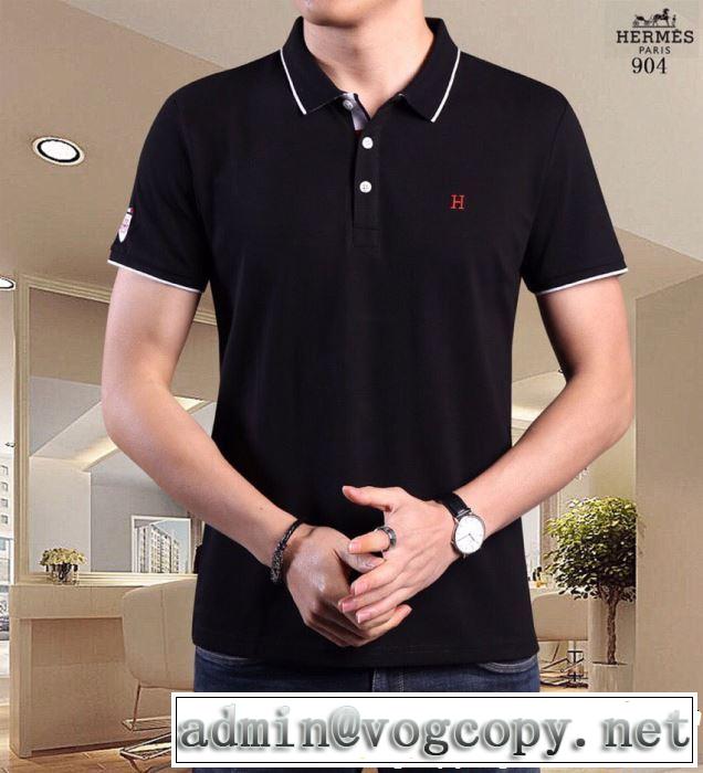  エルメス HERMES サラサラの着心地 Tシャツ/ティーシャツ 3色可選 春夏の流行り2019新品 