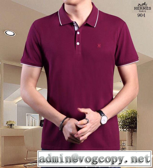 エルメス HERMES サラサラの着心地 Tシャツ/ティーシャツ 3色可選 春夏の流行り2019新品