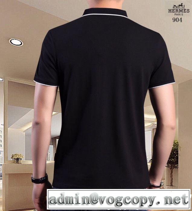 エルメス HERMES サラサラの着心地 Tシャツ/ティーシャツ 3色可選 春夏の流行り2019新品