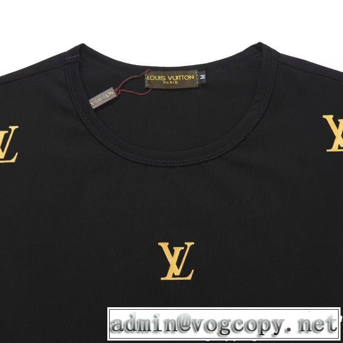 LOUIS VUITTON ルイ ヴィトン 半袖Tシャツ 3色可選 夏の王道　適度な上品さ 快適な着心地