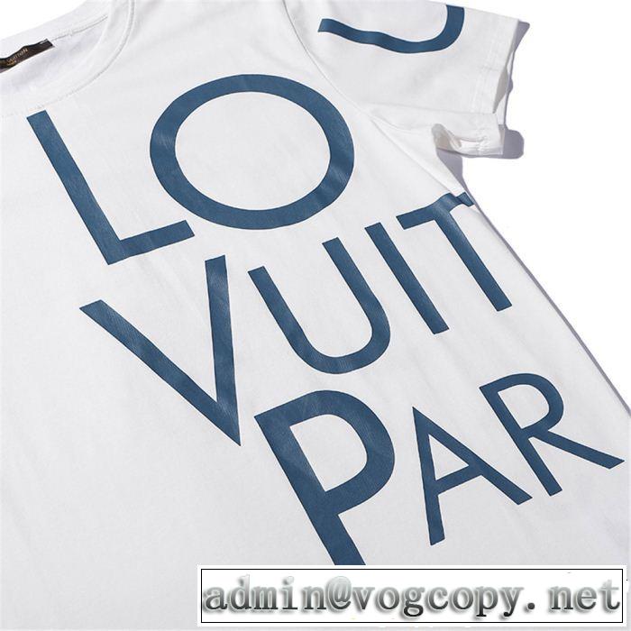 春夏を感じさせる 春夏のトレンドアイテム LOUIS VUITTON ルイ ヴィトン 半袖Tシャツ 2色可選