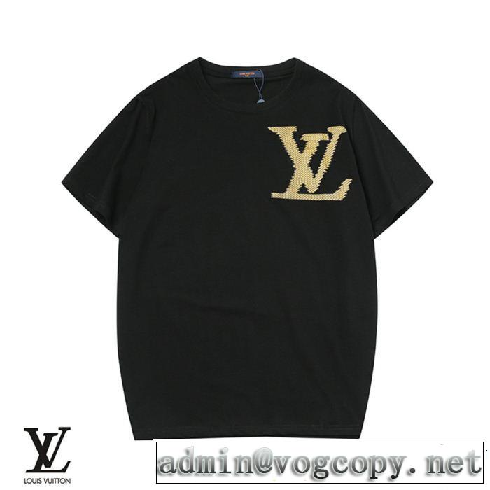 目を引く春夏トップス LOUIS VUITTON ルイ ヴィトン 半袖Tシャツ 2色可選 スタイルを綺麗に