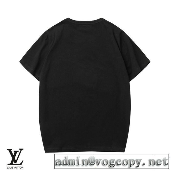 目を引く春夏トップス LOUIS VUITTON ルイ ヴィトン 半袖Tシャツ 2色可選 スタイルを綺麗に