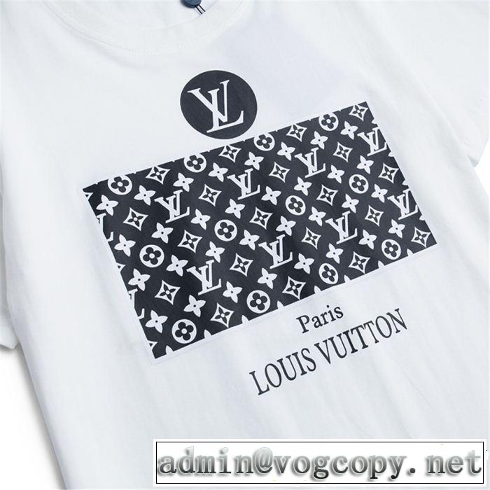 半袖Tシャツ 3色可選 2019年春夏のトレンドアイテム 爽やかさ LOUIS VUITTON ルイ ヴィトン